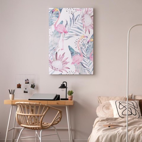 Obraz - Egzotyczna mgła (1-częściowy) pionowy 20x30 Akustyczny