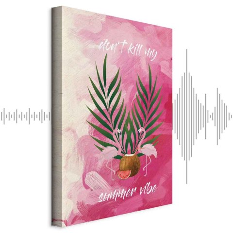 Obraz - Don't Kill My Summer Vibe (1-częściowy) pionowy 40x60 Akustyczny