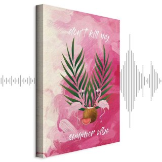 Obraz - Don't Kill My Summer Vibe (1-częściowy) pionowy 60x90 Akustyczny