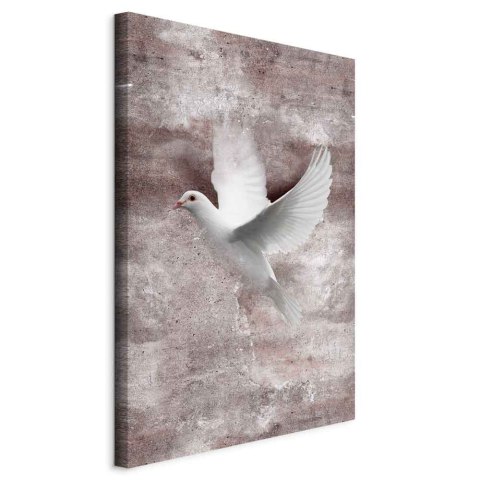 Obraz - Miłość w locie (1-częściowy) pionowy 20x30 Na płótnie włoskim