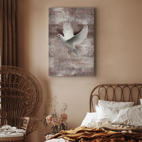 Obraz - Miłość w locie (1-częściowy) pionowy 40x60 Na płótnie włoskim