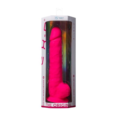realistyczne dildo mocna przyssawka długość użytkowa 29 cm róż silikon
