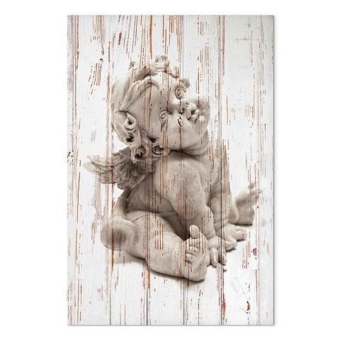 Obraz - Zamyślony amor (1-częściowy) pionowy 20x30 Na płótnie włoskim