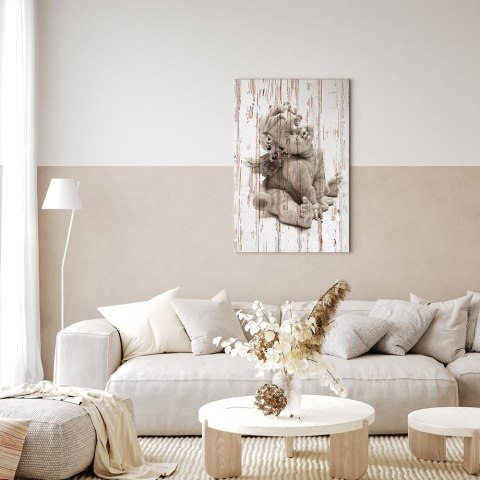 Obraz - Zamyślony amor (1-częściowy) pionowy 60x90 Standard