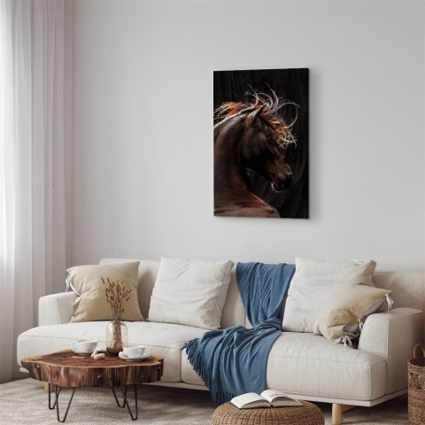Obraz - Ognisty wiatr (1-częściowy) pionowy 20x30 Standard