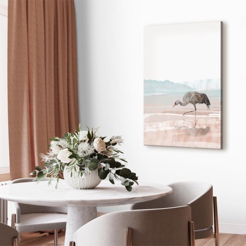 Obraz - Żuraw o poranku (1-częściowy) pionowy 20x30 Premium Print
