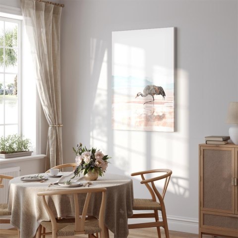 Obraz - Żuraw o poranku (1-częściowy) pionowy 20x30 Premium Print