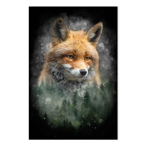 Obraz - Leśne życie (1-częściowy) pionowy 20x30 Premium Print