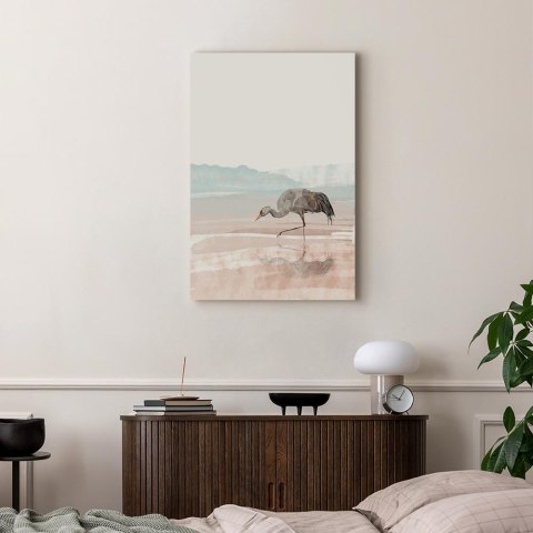 Obraz - Żuraw o poranku (1-częściowy) pionowy 40x60 Standard