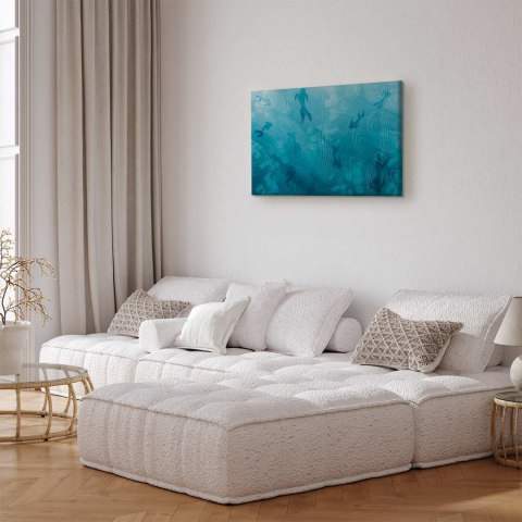 Obraz - Japoński staw 90x60 Standard