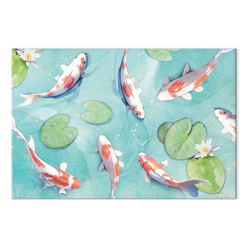 Obraz - Staw w Japonii 30x20 Standard
