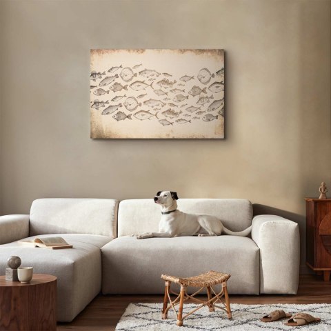 Obraz - Subtelne rybki 60x40 Standard