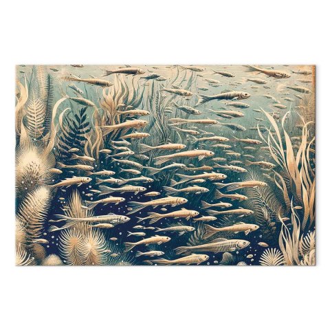 Obraz - Oceaniczna przyroda 30x20 Akustyczny