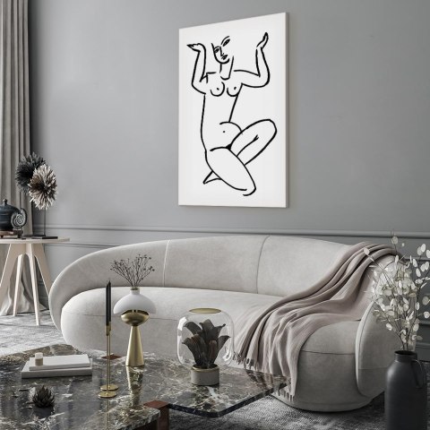 Obraz - Niepewna zachęta (1-częściowy) pionowy 20x30 Na płótnie włoskim