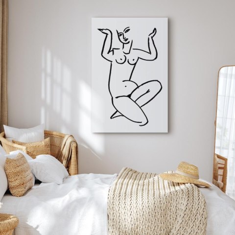 Obraz - Niepewna zachęta (1-częściowy) pionowy 20x30 Na płótnie włoskim