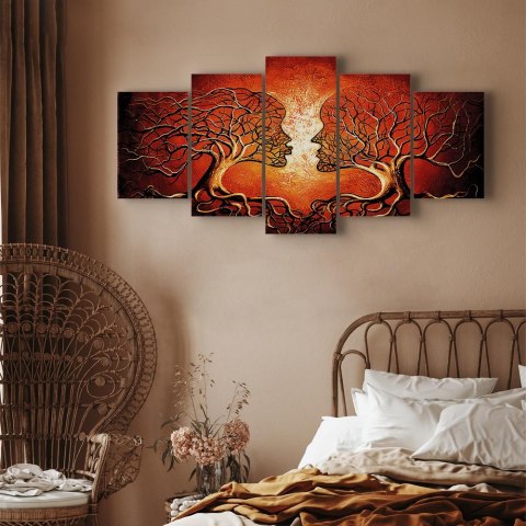 Obraz - Żar miłości 100x50 Standard