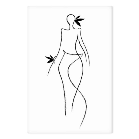 Obraz - Egzotyczny taniec (1-częściowy) pionowy 20x30 Akustyczny