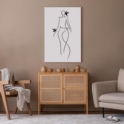 Obraz - Egzotyczny taniec (1-częściowy) pionowy 20x30 Na płótnie włoskim