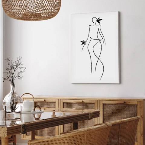 Obraz - Egzotyczny taniec (1-częściowy) pionowy 20x30 Premium Print