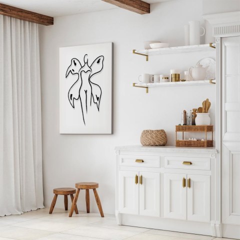 Obraz - Kobieta motyl (1-częściowy) pionowy 20x30 Akustyczny