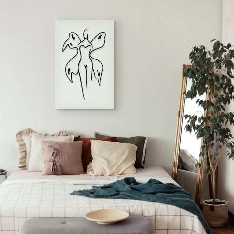 Obraz - Kobieta motyl (1-częściowy) pionowy 20x30 Standard