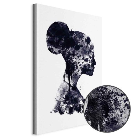 Obraz - Abstrakcyjny profil (1-częściowy) pionowy 80x120 Premium Print