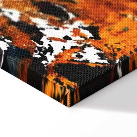 Obraz - Eksplozja pocałunku (1-częściowy) szeroki 60x40 Standard