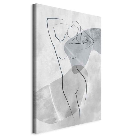 Obraz - Odpoczywająca muza (1-częściowy) pionowy 40x60 Na płótnie włoskim