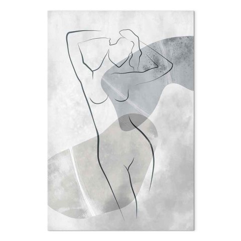 Obraz - Odpoczywająca muza (1-częściowy) pionowy 40x60 Na płótnie włoskim