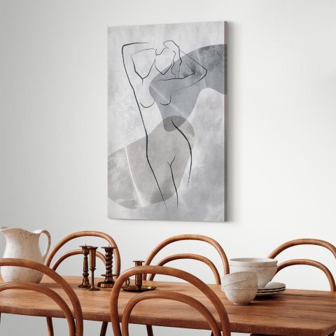Obraz - Odpoczywająca muza (1-częściowy) pionowy 40x60 Standard