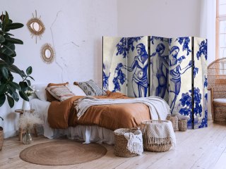 Parawan - Trzy Gracje - kobiety wśród winorośli inspirowane malarstwem antycznym 225x172 Dwustronny