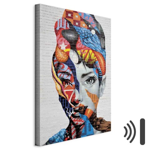 Obraz - Kobieta wyzwolona 20x30 Akustyczny