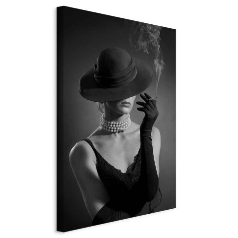 Obraz - Czarna elegancja (1-częściowy) pionowy 40x60 Standard