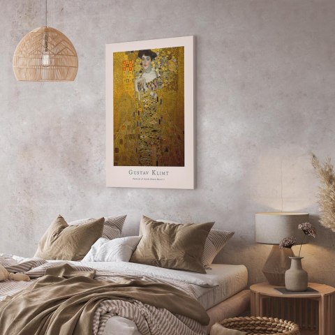 Obraz - Gustav Klimt - Portrait of Adele Bloch (1-częściowy) pionowy 20x30 Na płótnie włoskim