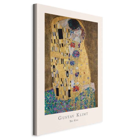 Obraz - Gustav Klimt - The Kiss (1-częściowy) pionowy 60x90 Standard