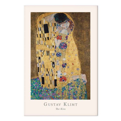 Obraz - Gustav Klimt - The Kiss (1-częściowy) pionowy 60x90 Standard