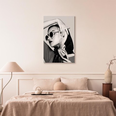 Obraz - Szykowna dama (1-częściowy) pionowy 20x30 Na płótnie włoskim