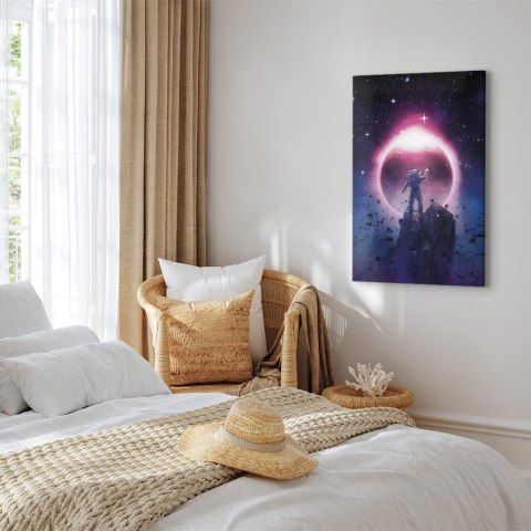 Obraz - Bliskie spotkanie (1-częściowy) pionowy 40x60 Na płótnie włoskim