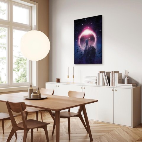 Obraz - Bliskie spotkanie (1-częściowy) pionowy 40x60 Na płótnie włoskim