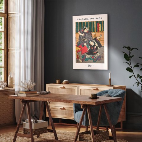Obraz - Japoński drzeworyt (1-częściowy) pionowy 20x30 Premium Print