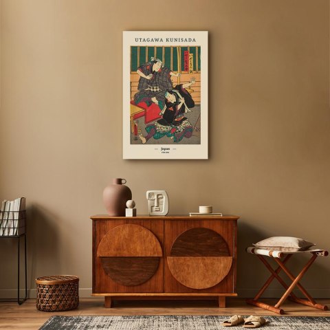 Obraz - Japoński drzeworyt (1-częściowy) pionowy 20x30 Standard
