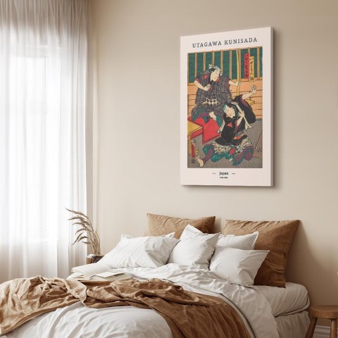 Obraz - Japoński drzeworyt (1-częściowy) pionowy 60x90 Standard