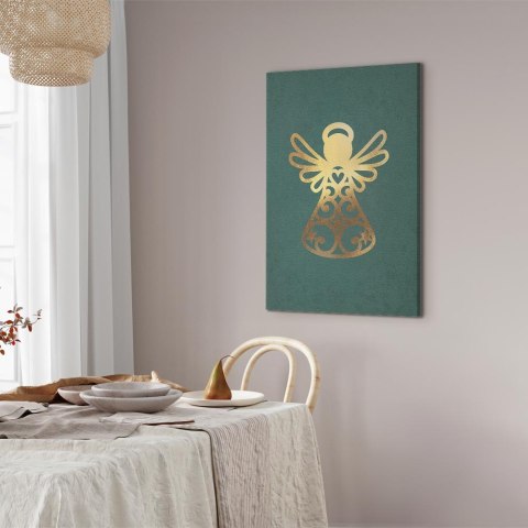 Obraz - Anielskie święta (1-częściowy) pionowy 20x30 Premium Print