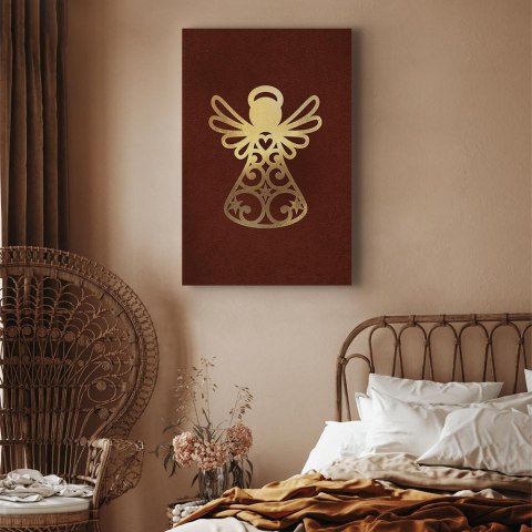 Obraz - Anielskie złoto (1-częściowy) pionowy 20x30 Premium Print