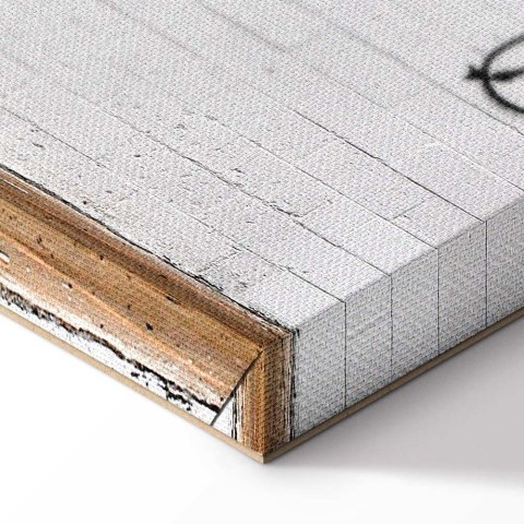 Obraz - Latająca lodówka (1-częściowy) szeroki 30x20 Akustyczny
