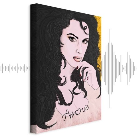 Obraz - Amore Mio (1-częściowy) pionowy 40x60 Akustyczny