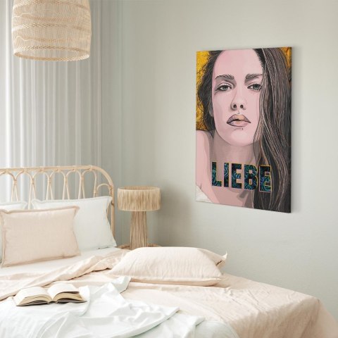Obraz - Liebe (1-częściowy) pionowy 20x30 Na płótnie włoskim