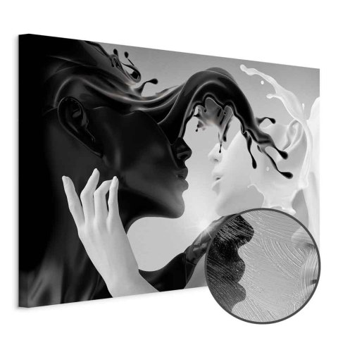 Obraz - Czułe przeciwieństwo (1-częściowy) szeroki 30x20 Premium Print