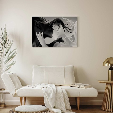 Obraz - Czułe przeciwieństwo (1-częściowy) szeroki 30x20 Premium Print