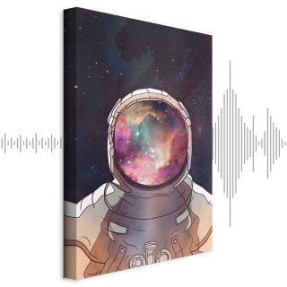 Obraz - Gwiezdny odkrywca (1-częściowy) pionowy 20x30 Akustyczny